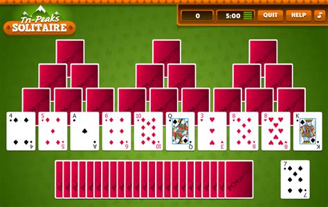 tripeaks solitaire tips and hints.